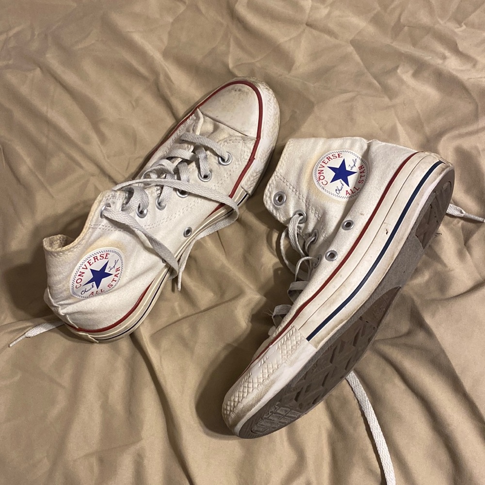 white converse